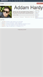 Mobile Screenshot of addamhardy.com